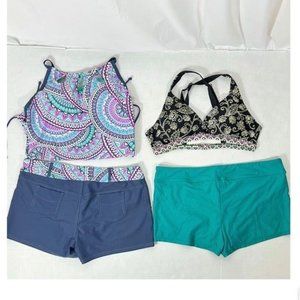 4 PCS Bundle NWOT Free Country Sz XL & Next  Sz XL  Both 38B/C Cup Swimsuits